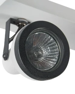 2 lys-spotlight BARO Justerbar Metal Hvid