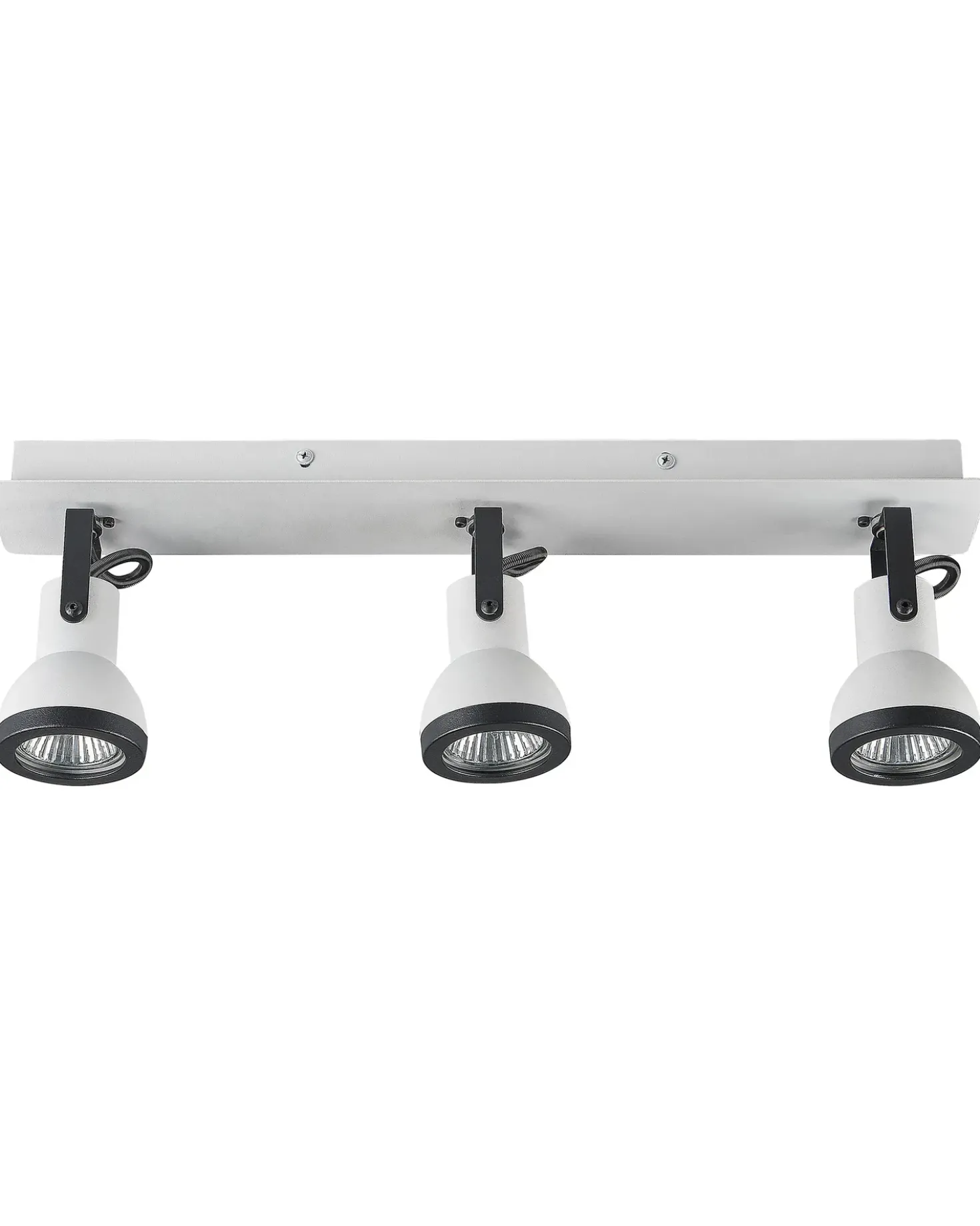 3 lys-spotlight BARO Justerbar Metal Hvid