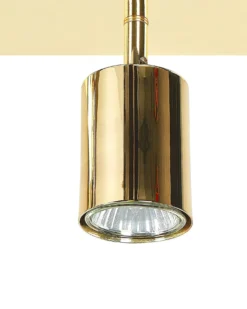 4 lys-spotlight TIGRIS Guld Metal Justerbar