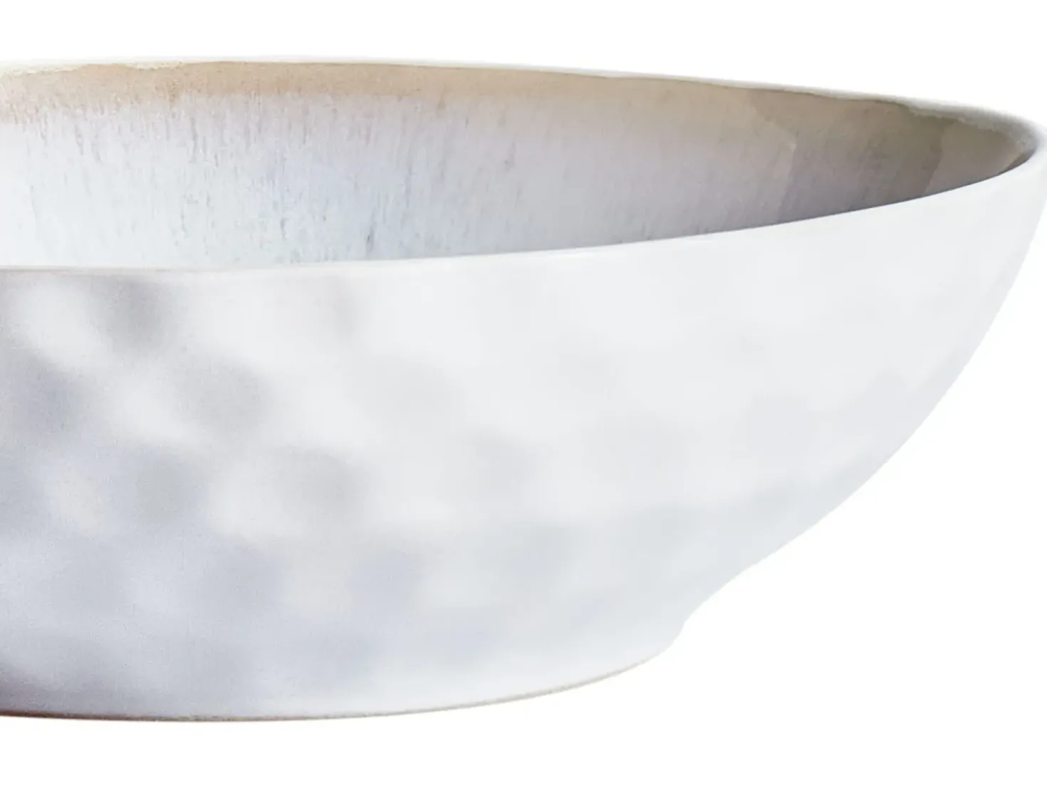 8 x dyb tallerken SESAME Stentøj Lysegrå