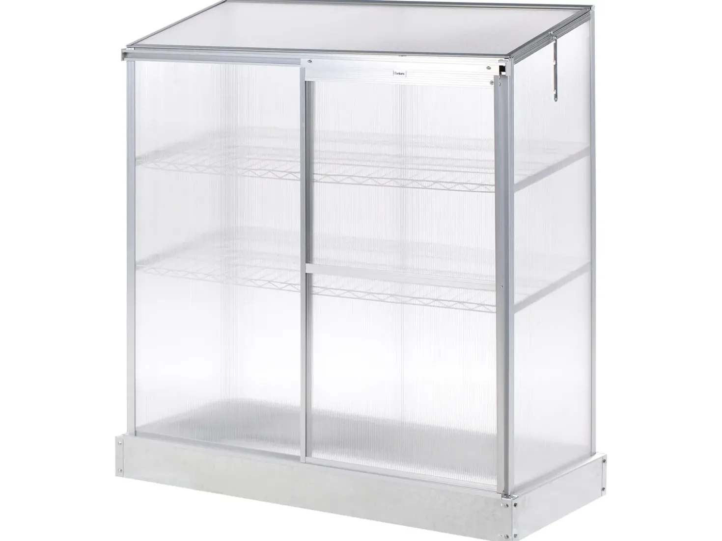 Altan-drivhus LECCE Sølv 59 cm