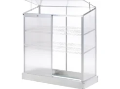 Altan-drivhus LECCE Sølv 59 cm