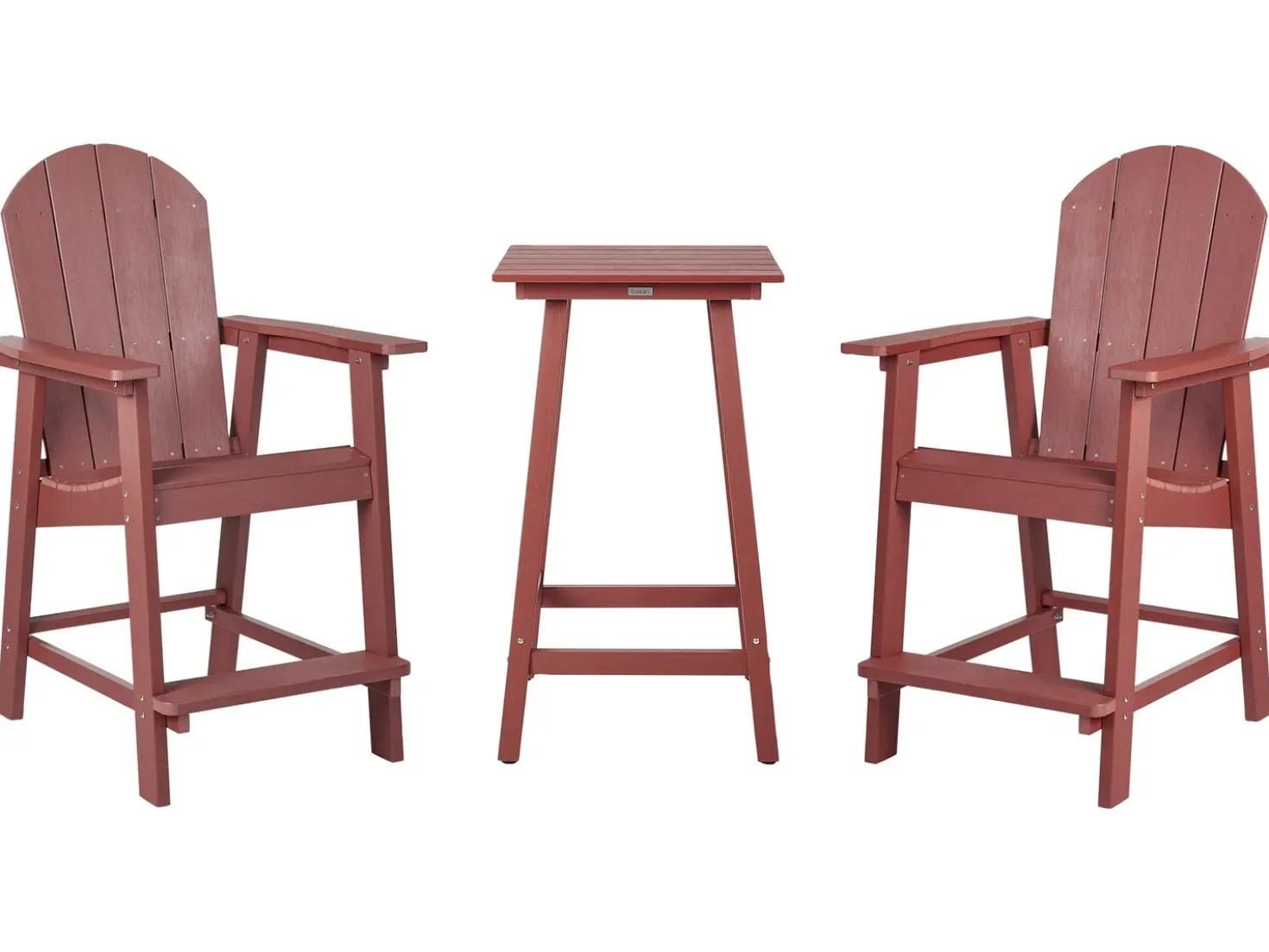 Altansæt ADIRONDACK Rød