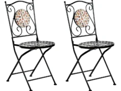 Altansæt Foldbar CASARIO Metal Sort