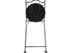 Altansæt Foldbar CIVITA Metal Sort