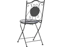 Altansæt Foldbar CIVITA Metal Sort