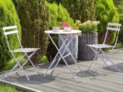 Altansæt Foldbar FIORI Metal Lilla