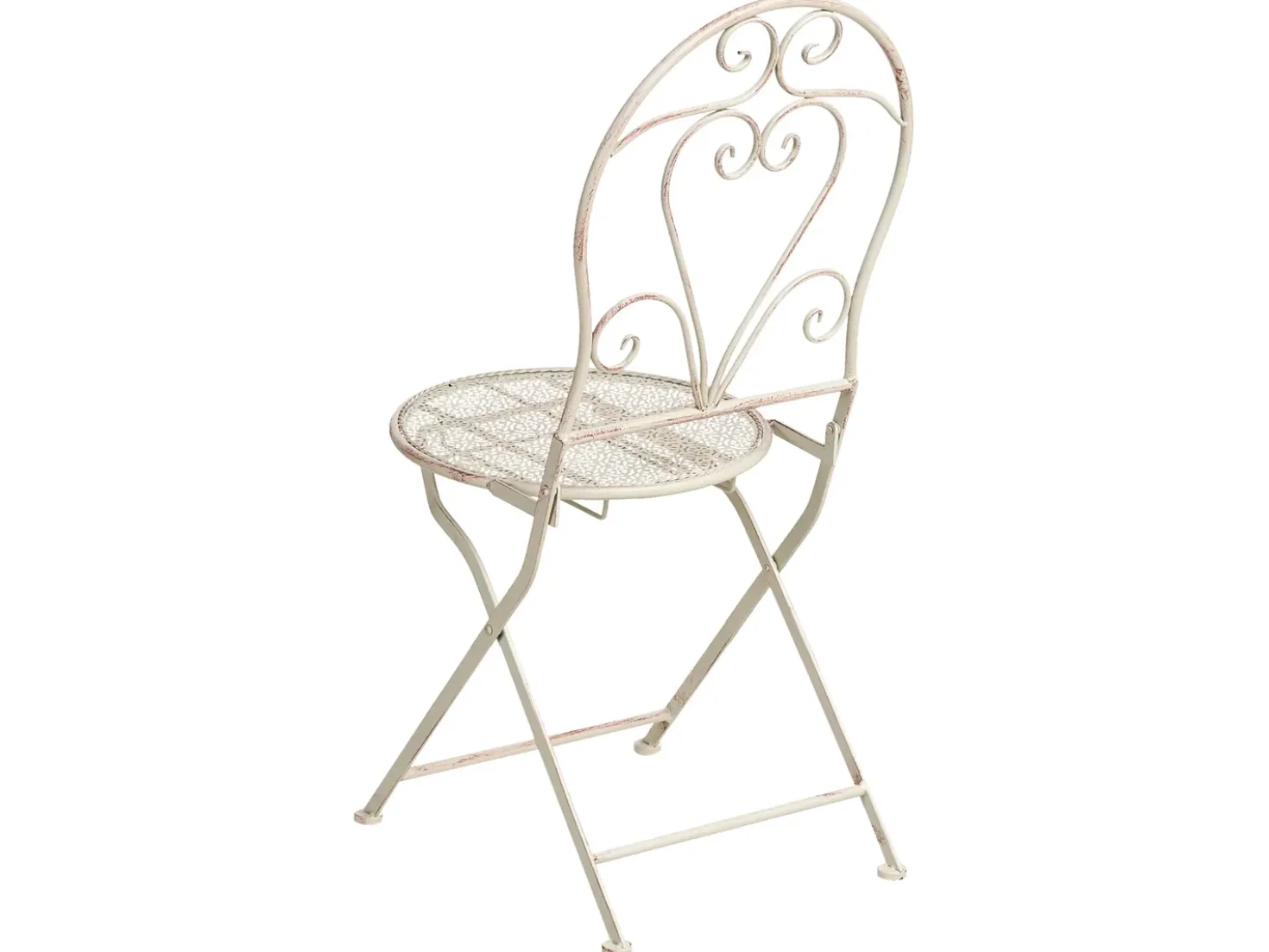 Altansæt Foldbar FOLELLI Metal Lys Beige