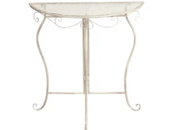 Altansæt Foldbar FOLELLI Metal Lys Beige