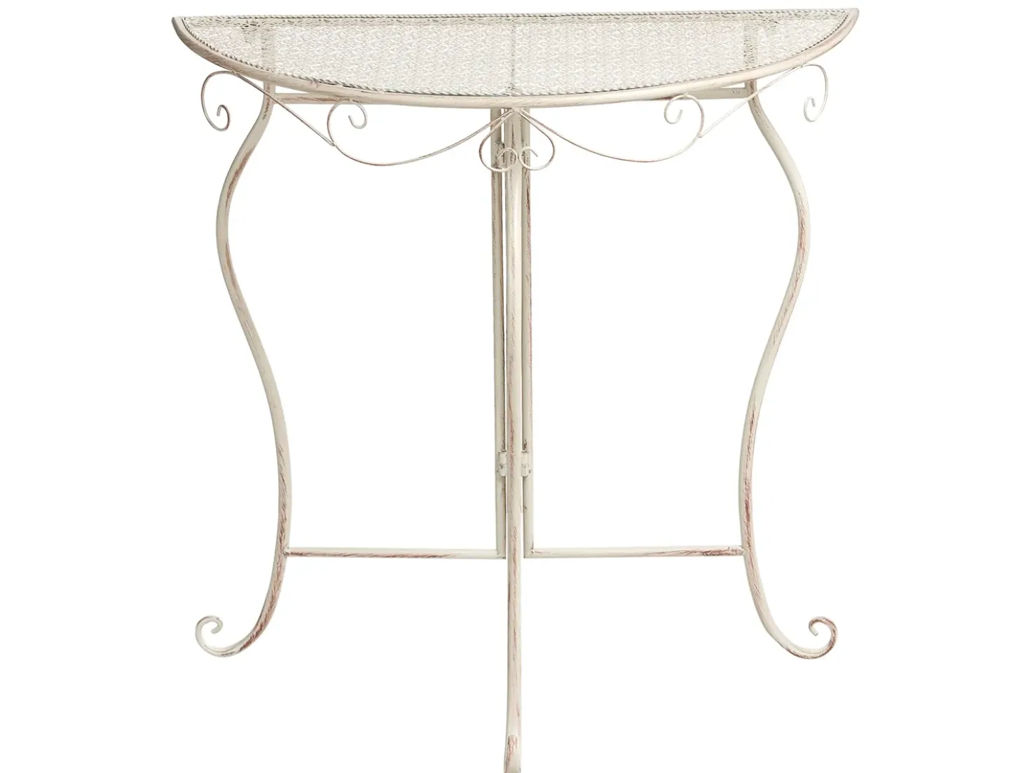 Altansæt Foldbar FOLELLI Metal Lys Beige