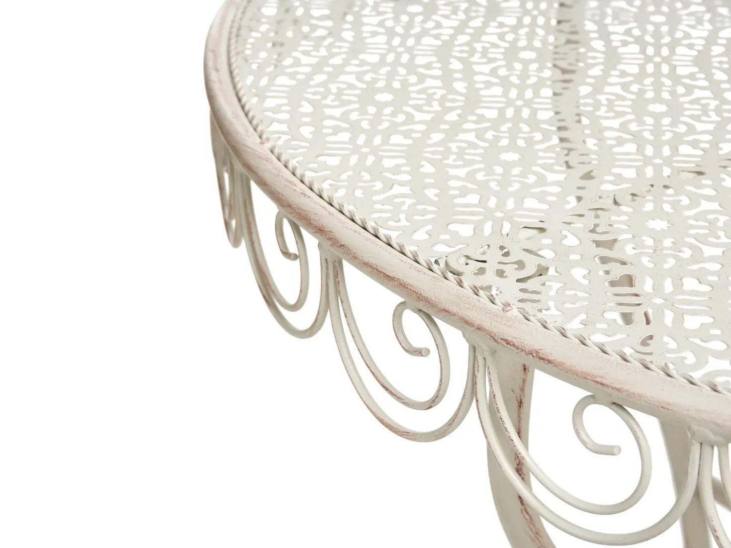 Altansæt Foldbar JUINA Metal Lys Beige