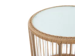 Altansæt med puder LABICO PE-rattan Lysebrun