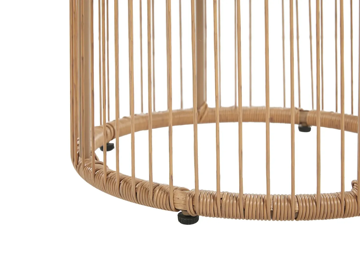 Altansæt med puder LABICO PE-rattan Lysebrun