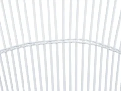 Altansæt med puder MESYNA PE-rattan Hvid
