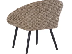 Altansæt med puder ORTIGIA PE-rattan Lys Beige Beige