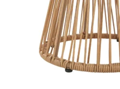 Altansæt med puder TRESTINA PE-rattan Lysebrun