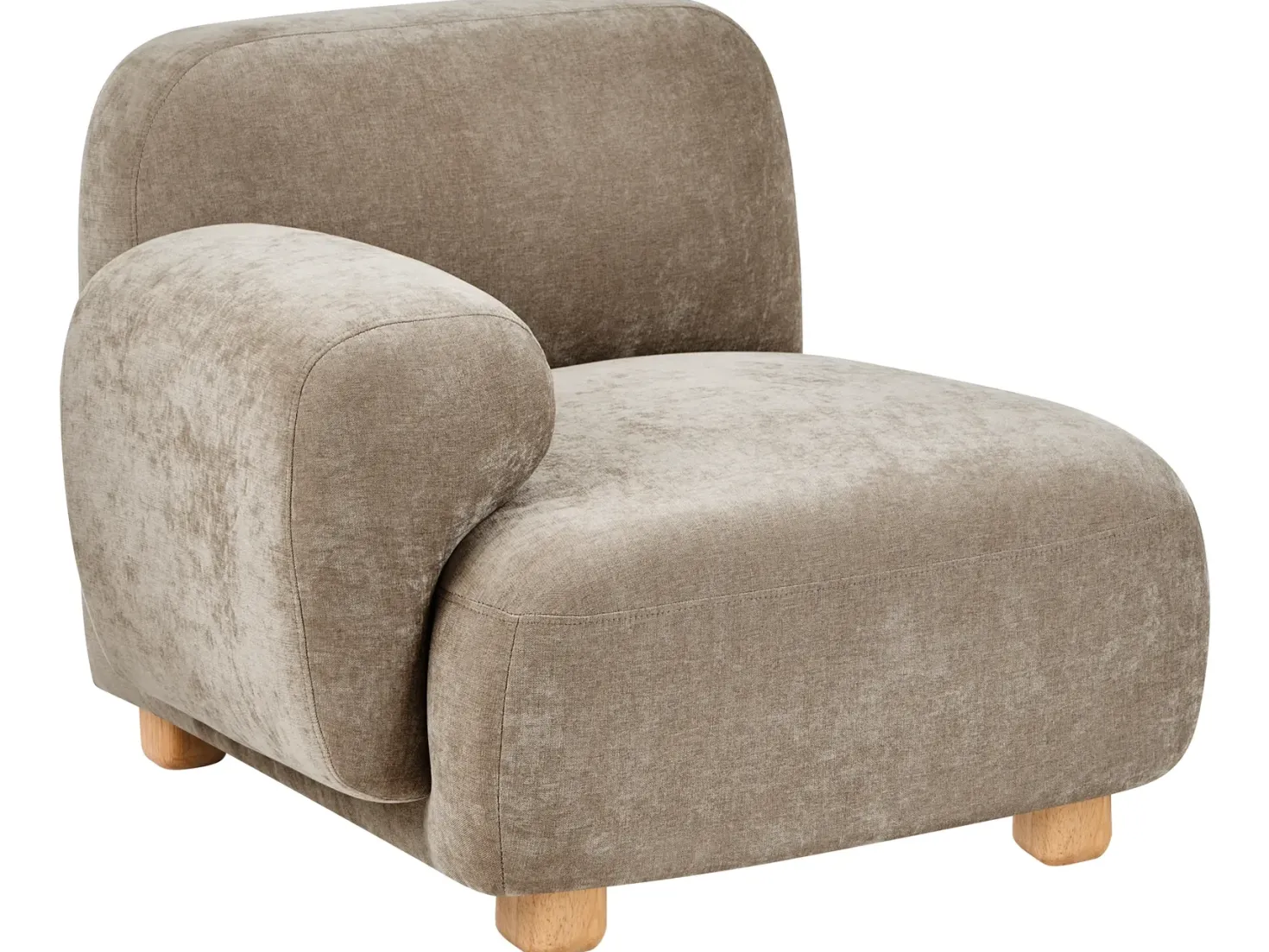 AMLI Hjørnemodul Højrevendt Beige