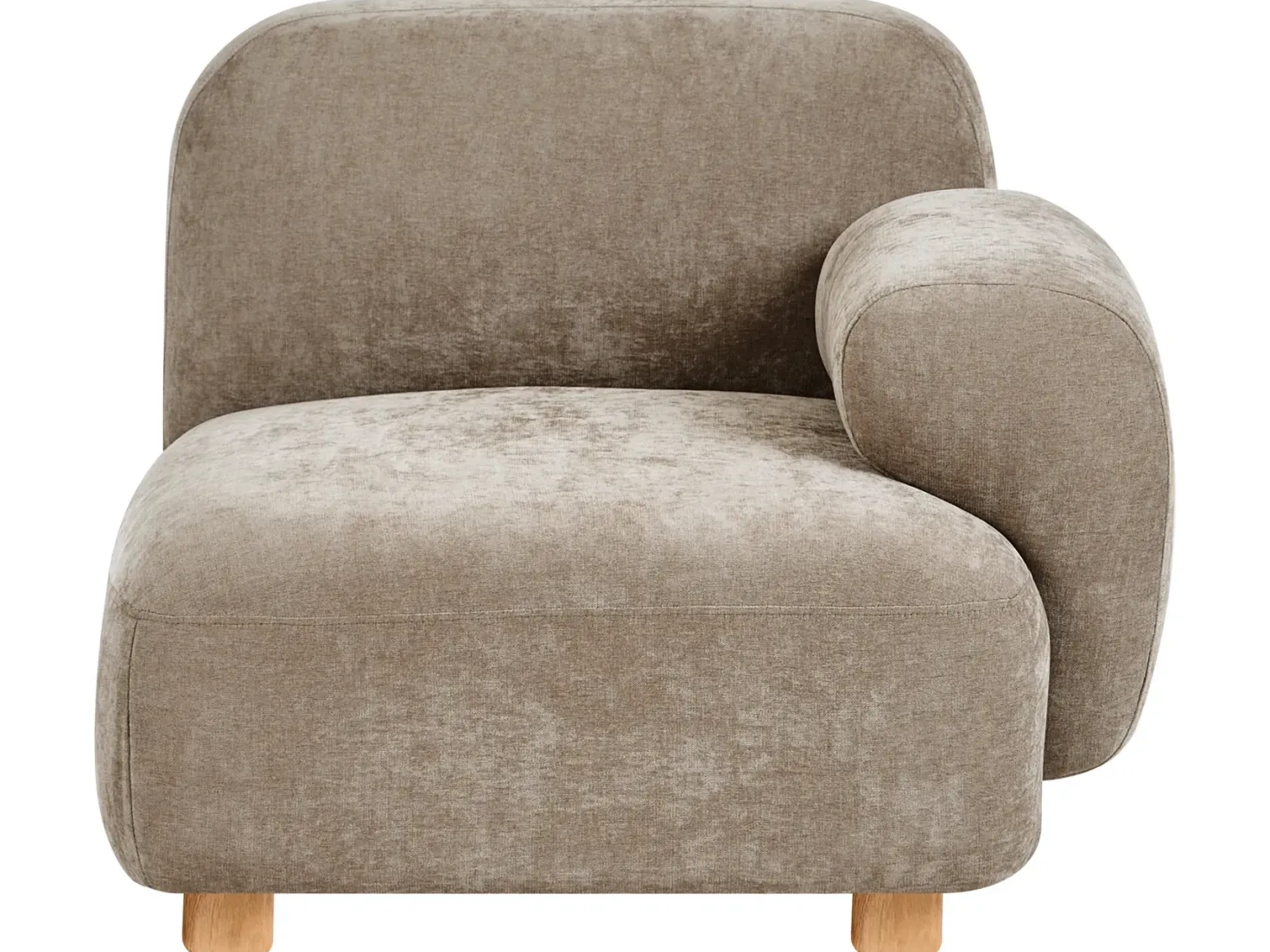 AMLI Hjørnemodul Venstrevendt Beige