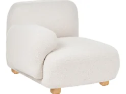 AMLI 2 personers Modulsofa Cremehvid Boucle