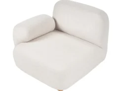 AMLI 2 personers Modulsofa Cremehvid Boucle