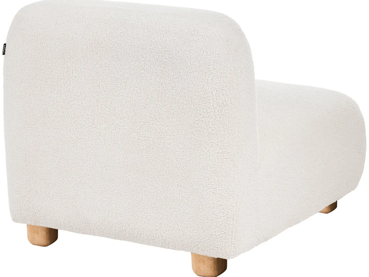 AMLI 2 personers Modulsofa Cremehvid Boucle