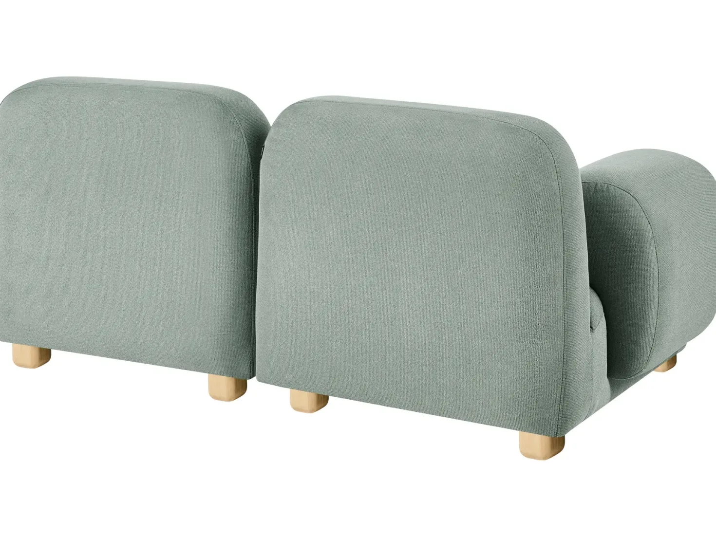AMLI 2 personers Modulsofa Lysegrøn