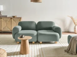 AMLI 2 personers Modulsofa Lysegrøn