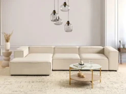 ARDAL 4 personers Hjørnesofa modul Højrevendt Beige