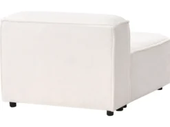 ARDAL 4 personers Hjørnesofa modul Venstrevendt Cremehvid Boucle