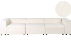 ARDAL 3 personers Modulsofa Cremehvid Boucle