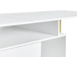 ASHMORE Hvid 165/220 cm 55 cm