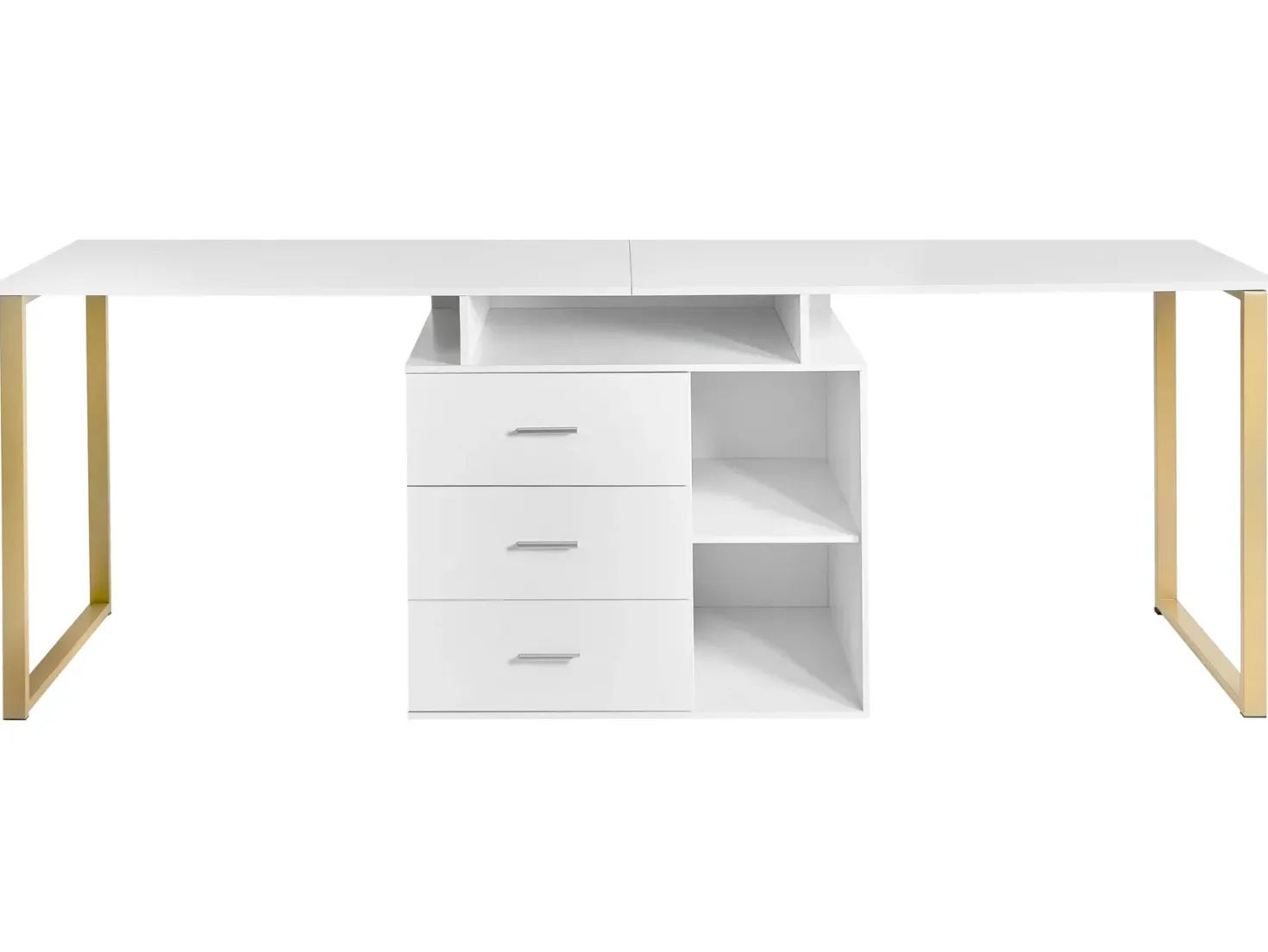 ASHMORE Hvid 165/220 cm 55 cm