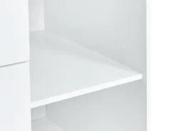 ASHMORE Hvid 165/220 cm 55 cm