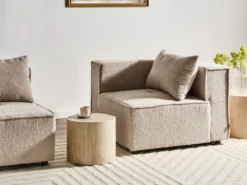 AXEBO Hjørnemodul Beige Boucle