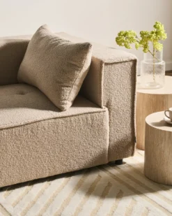 AXEBO Hjørnemodul Beige Boucle