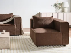 AXEBO Hjørnemodul Brun Boucle