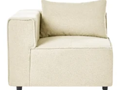AXEBO 2 personers Modulsofa Cremehvid Boucle