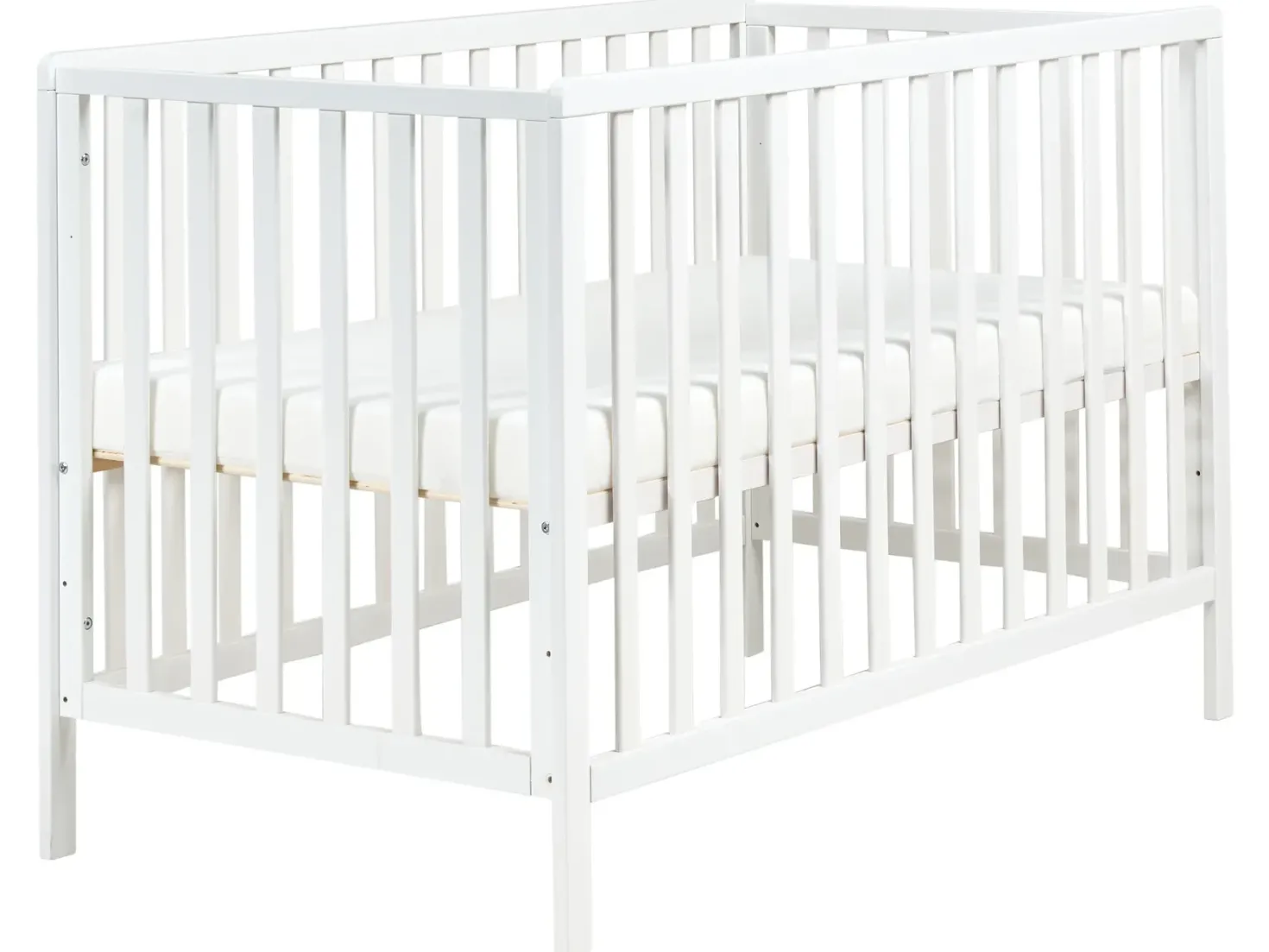 Babyseng Fyretræ KIAMA 70 x 130 cm Hvid