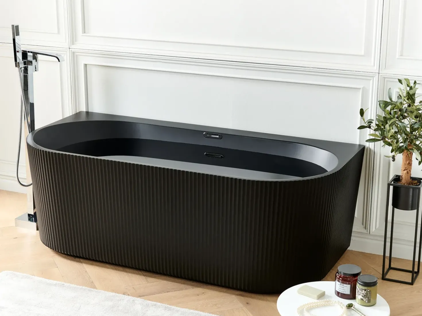 Badekar GOCTA 170 x 80 cm Sort