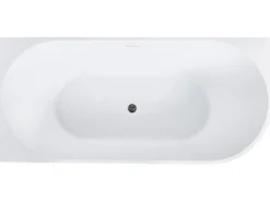 Badekar GOCTA Højrevendt 170 x 78 cm Hvid
