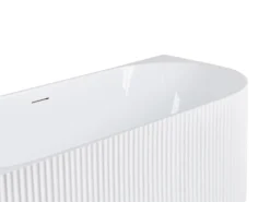 Badekar GOCTA Højrevendt 170 x 78 cm Hvid
