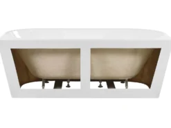 Badekar HARVEY 170 x 80 cm Hvid