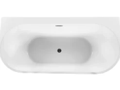 Badekar HARVEY 170 x 80 cm Hvid