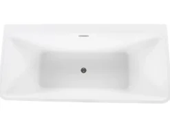 Badekar HASSEL 170 x 80 cm Sort