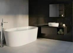 Badekar PARNAIBA 170 x 80 cm Hvid