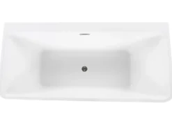 Badekar HASSEL 170 x 80 cm Hvid