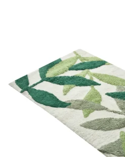 Bademåtte ASAN Grøn 60 x 90 cm Bomuld