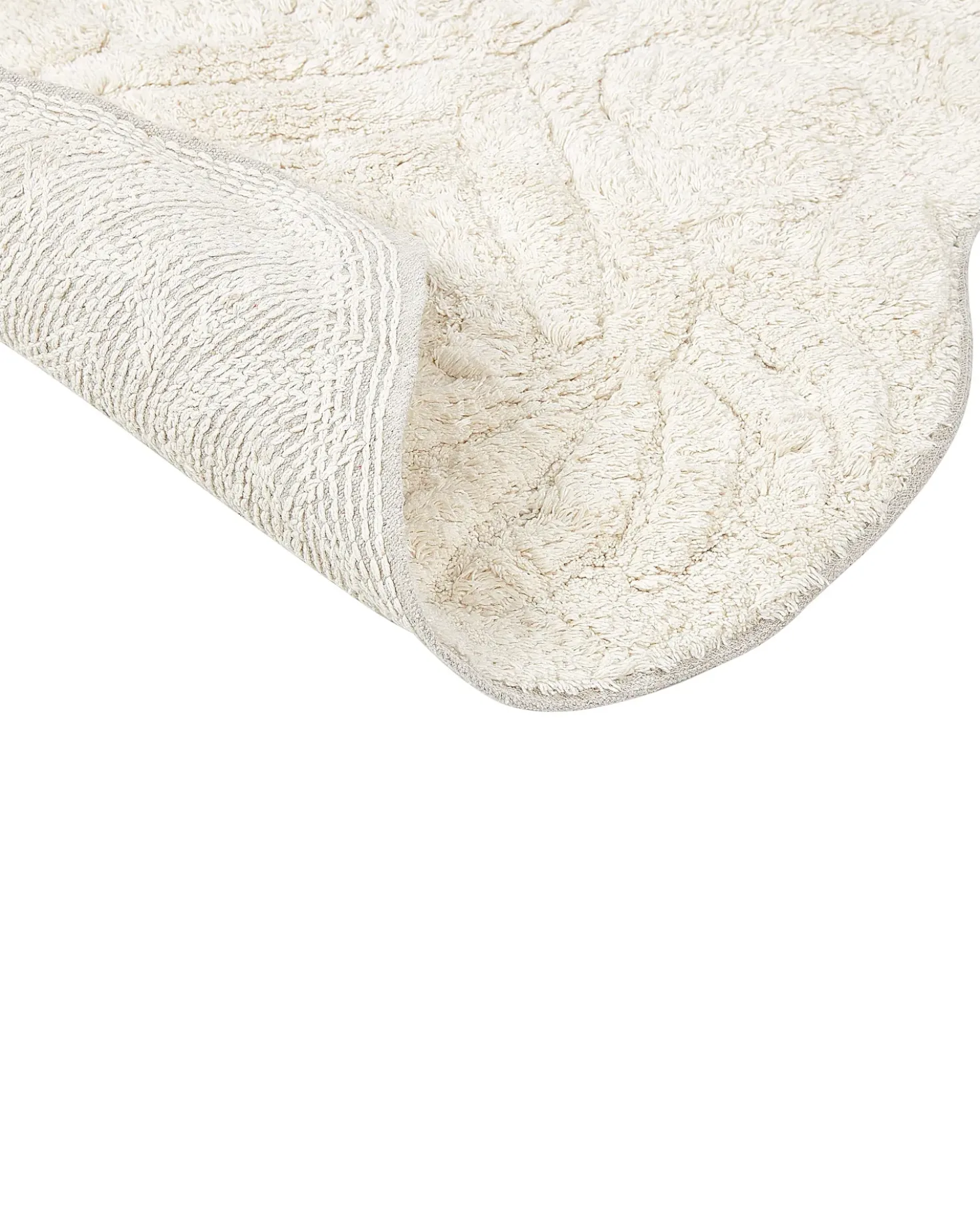 Bademåtte CANBAR Lys Beige 150 x 60 cm Bomuld