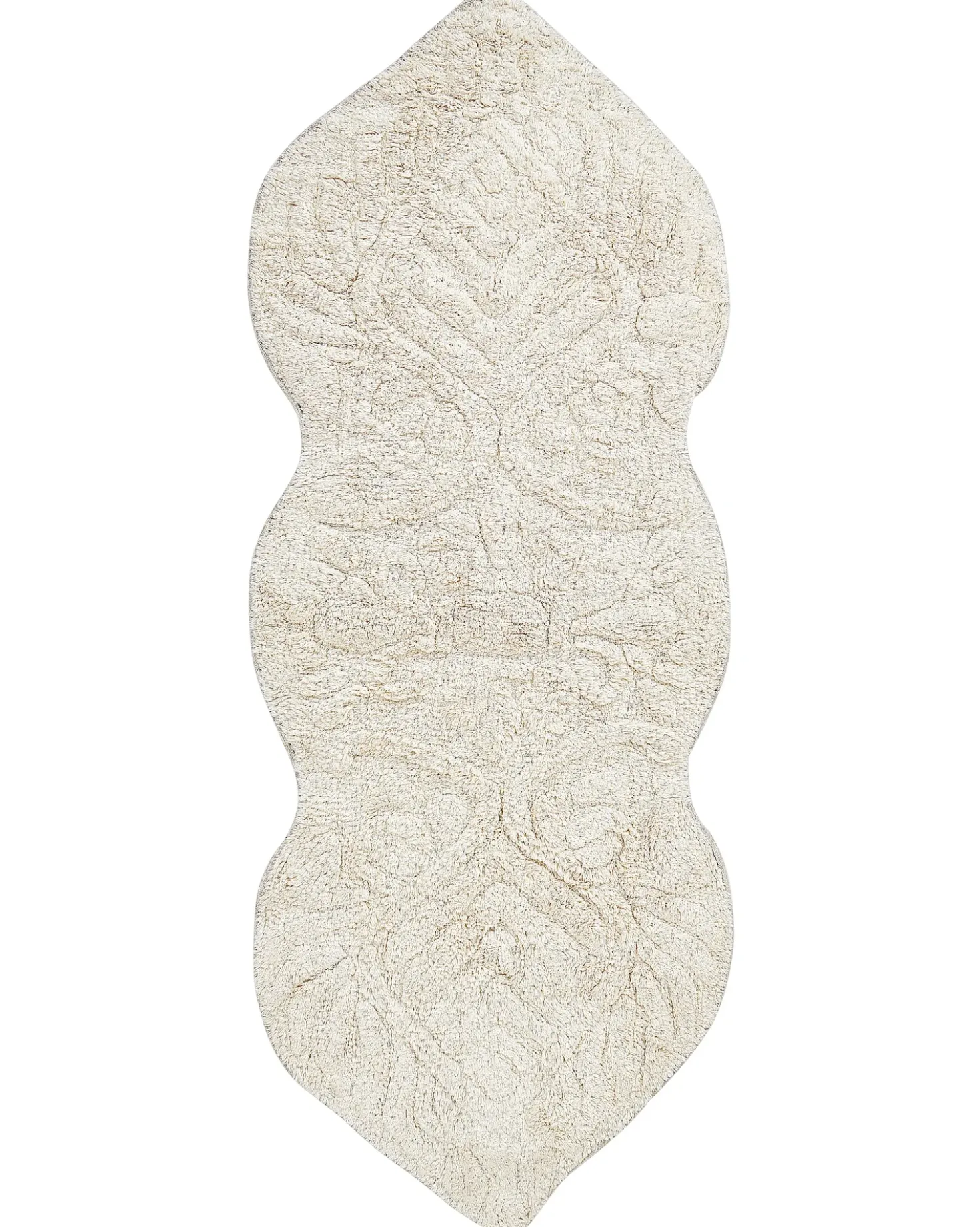 Bademåtte CANBAR Lys Beige 150 x 60 cm Bomuld