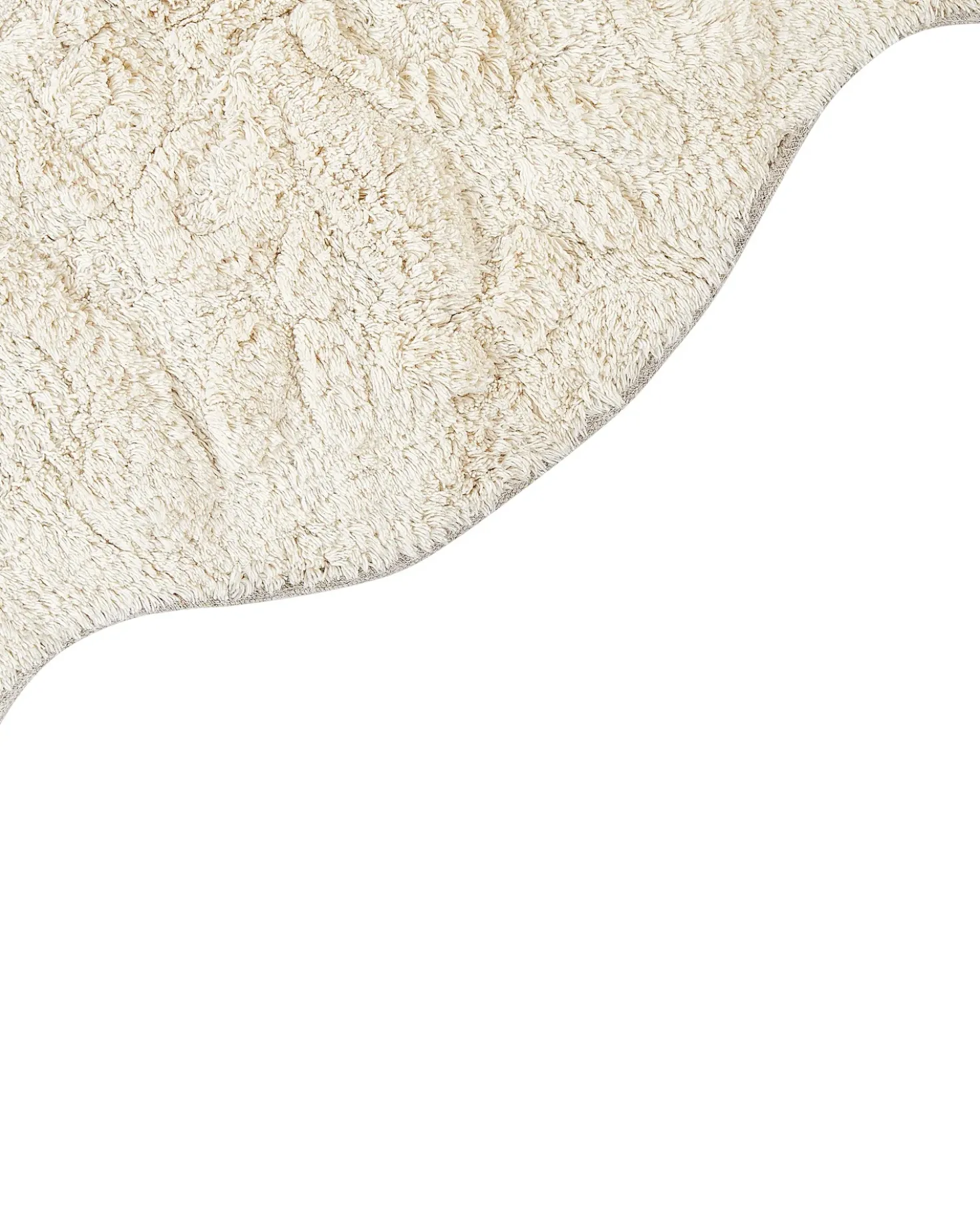 Bademåtte CANBAR Lys Beige 150 x 60 cm Bomuld